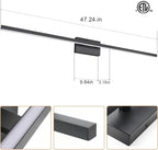 VOLISUN 48 inch Vanity Light for Bathrooms, 30W Dimmable 5CCT Bathroom Light - Image 6