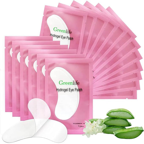 100 Pairs GreenLife Natural Hydrogel Eye Gel Pads by GreenLife