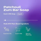 Zum Indigo Wild Goat's Milk Soap Bar - Image 2