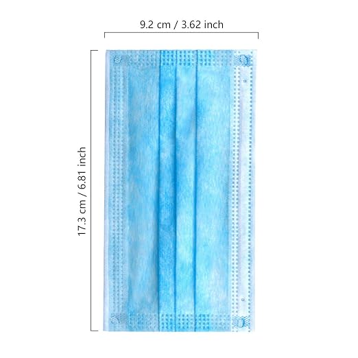 Wecolor 120 Pack Disposable Face Masks - Image 4