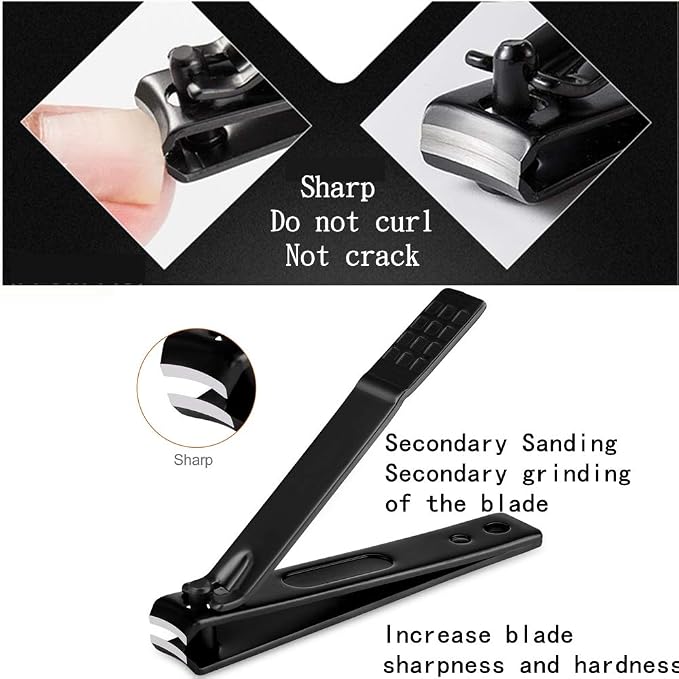 Manicure set Men Personal Care Tools Accessories Finger and Toe Nail Clippers - Image 7