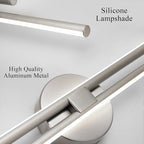EDISLIVE Dimmable Modern LED Vanity Light Fixtures Bathroom Vanity Wall Lighting - Image 4