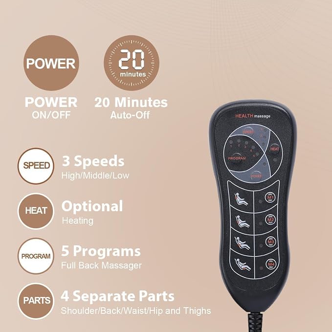 SLOTHMORE Vibration Back Massager - Image 6