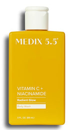 MEDIX Radiant Glow Vitamin C Body Wash W/ Niacinamide | Citrus Scented Gentle - Image 8