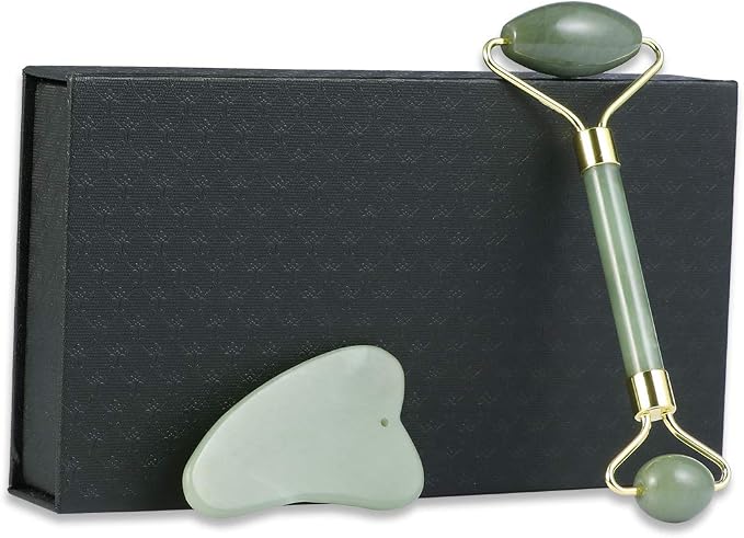 rosenice Jade Beauty Vessel Gua Sha Massage Tool Set - Image 2