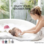 Loofah Sponge Bath Sponge for Women Men 4 Pack - Image 5