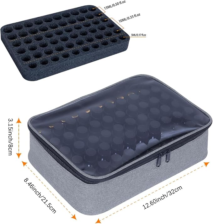 Essential Oils Carrying Case Holds 60 Grids - Image 2