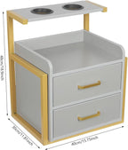 Suspended Salon Wall Cabinet - Image 2