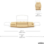 Umbra Aquala Bathtub Tray Extendable Caddy - Image 3
