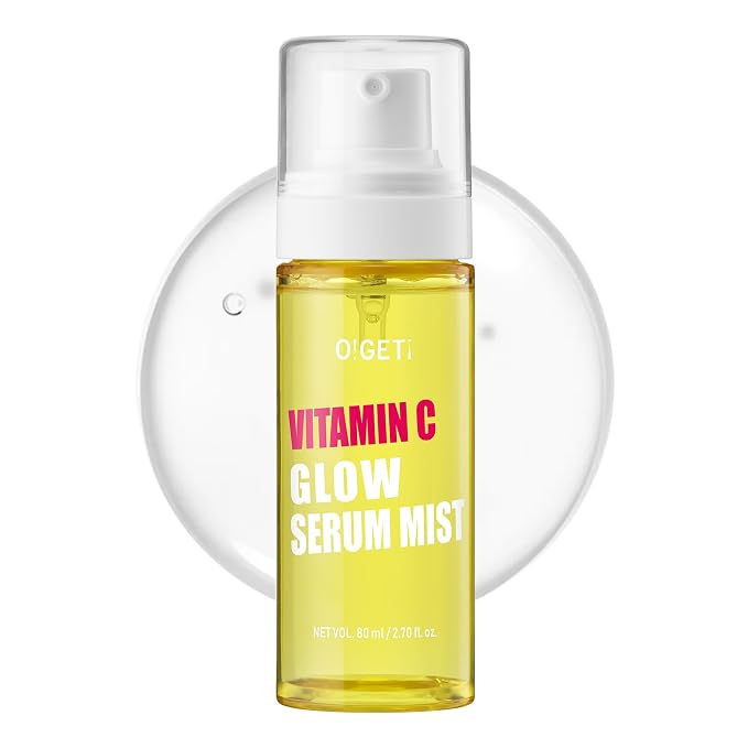 Vitamin C Glow Serum Mist, Hydrating & Brightening Facial Mist by oget