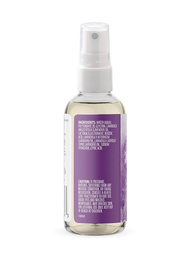 Aura Cacia Relaxing Lavender Aromatherapy Mist, Lavender Pure Essential Oils - Image 2