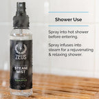 ZEUS 100% Natural Eucalyptus Oil Steam Mist, Aromatherapy Spray - Image 4