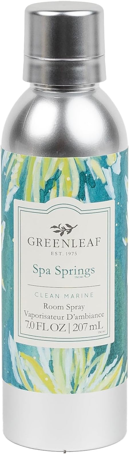 Greenleaf Gifts Spa Springs Scented Room Air Freshener Spray | Non-Aerosol 7 oz by GreenleafGifts
