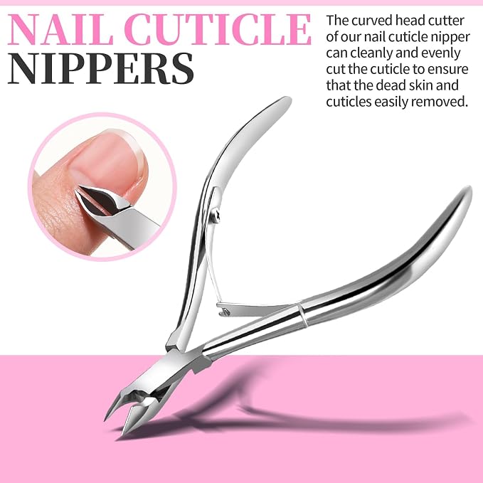 FANDAMEI Nail Buffer Block, Buffing Block, Cuticle Trimmer, Nail Tools - Image 4