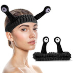 WLLHYF Spa Headband Facial Makeup Head Band Microfiber Soft Coral Fleece Head - Image 9