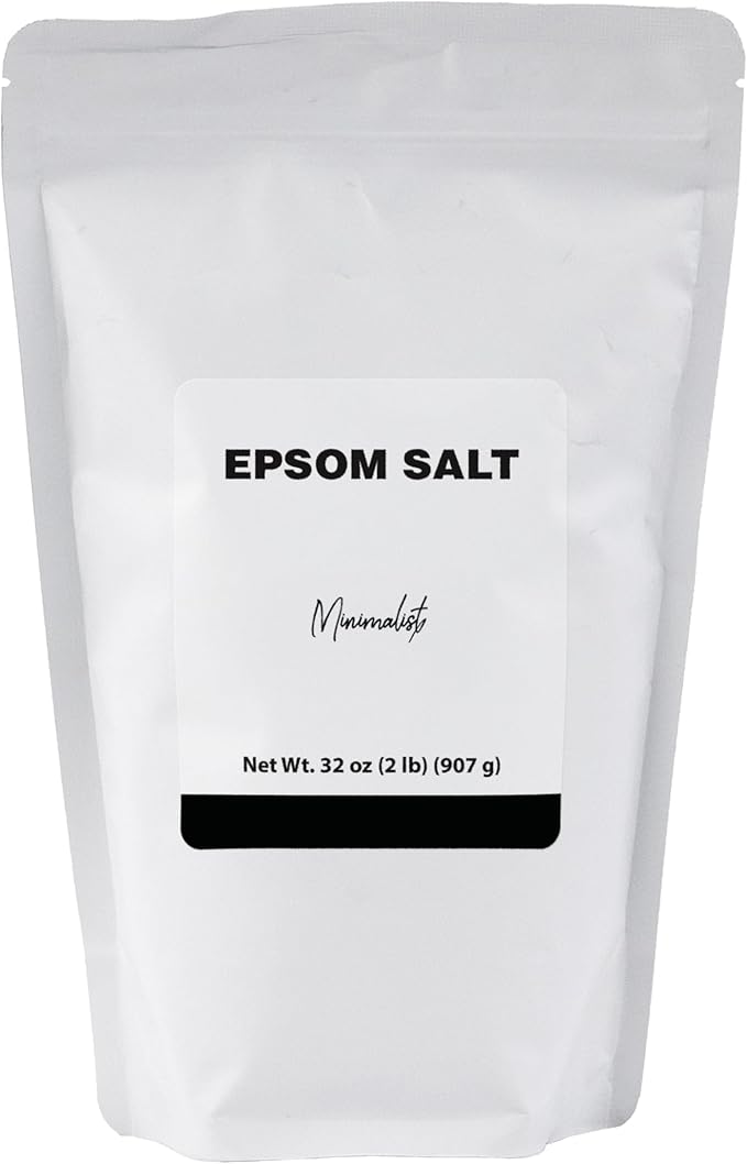 Minimalist Epsom Salt, Magnesium Sulfate, Packaged by Minimalist