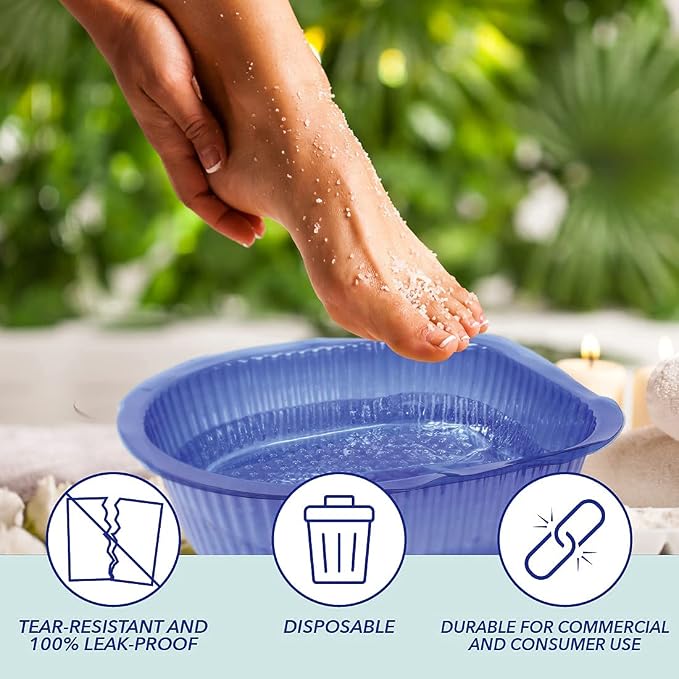 ForPro Professional Collection Universal Pedi Bath Liners, 50% THICKER - Image 5