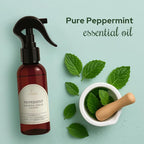 Carnatia Peppermint Shower Spray – Aromatherapy Essential Oil Mist - Image 2