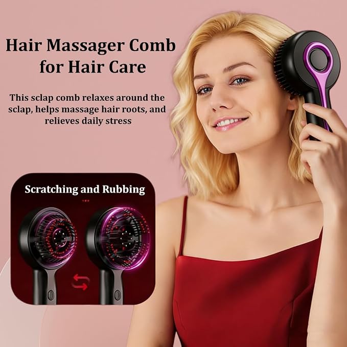 Electric Scalp Massager Comb, Scalp Brush - Image 5
