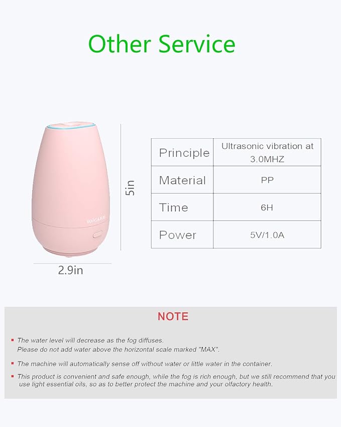 Diffuser, USB Plug-in Car Portable Aromatherapy Diffuser, Essential Oils - Image 6