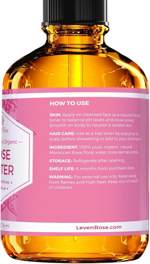 Leven Rose Pure Rose Water Spray - Image 6