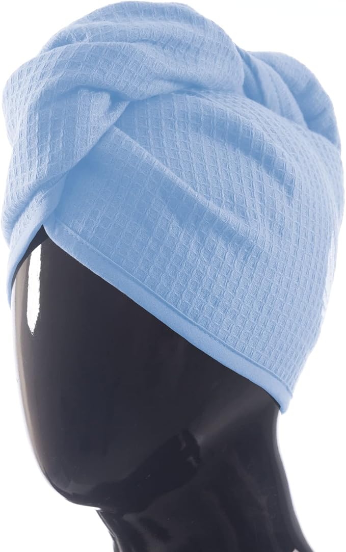 100% Turkish Cotton Hair Towel Wrap - Image 2