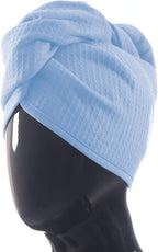 100% Turkish Cotton Hair Towel Wrap - Image 2