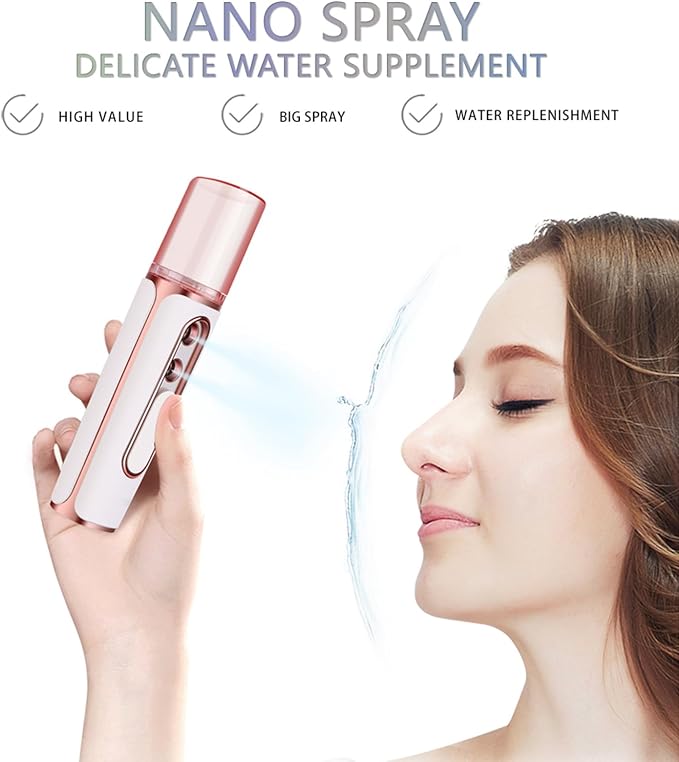 withthesun Nano Facial Mister, Cool Mist Face Steamer - Image 2