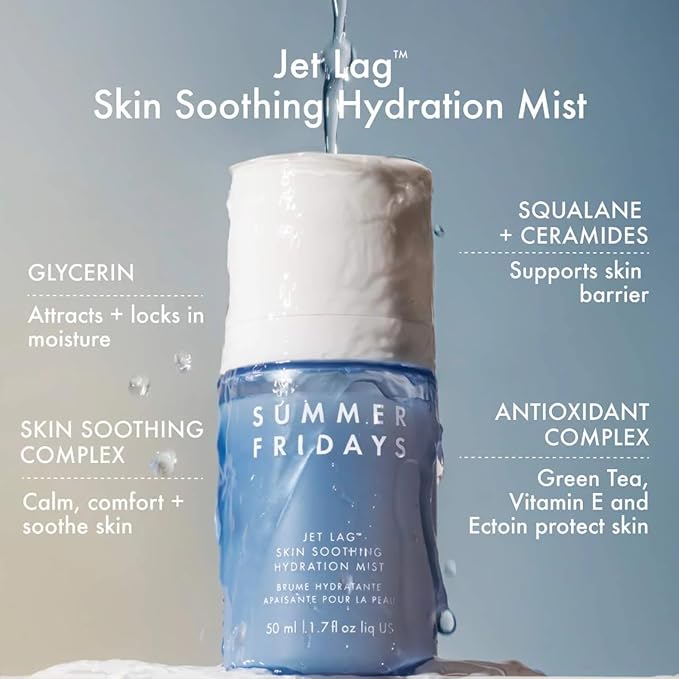 Summer Fridays Jet Lag Skin Soothing Hydration Face Mist - Image 2