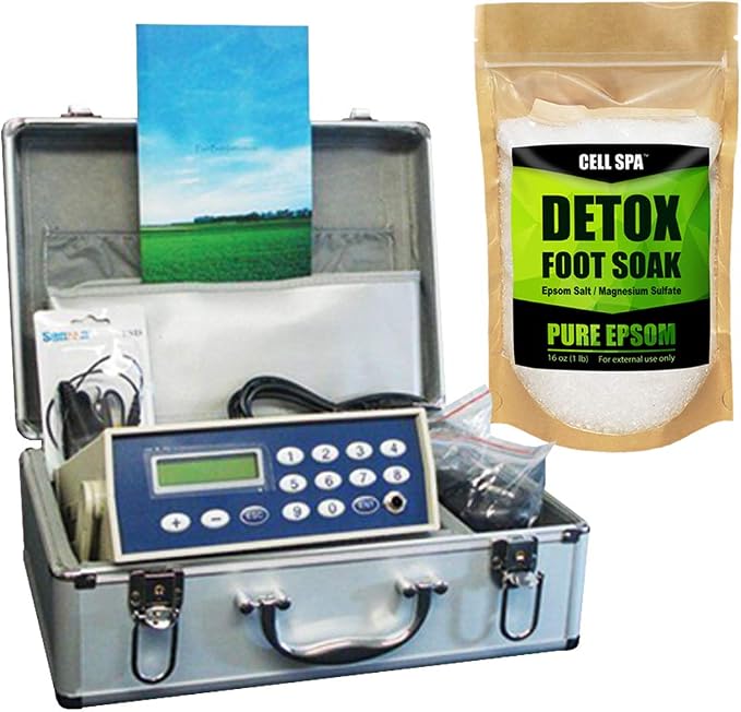 Fir Belt Chi Ionic Ion Detox Machine Foot Bath Aqua Spa Cleanse by Cell+Spa