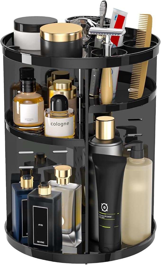 Jiavarry Rotating Makeup Organizer by Jiavarry