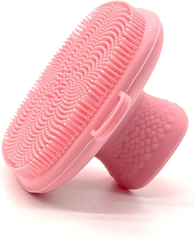 Silicone face Scrubber for Women Facial Cleansing Brush Silicone Face Wash by -100SoftSilicone-