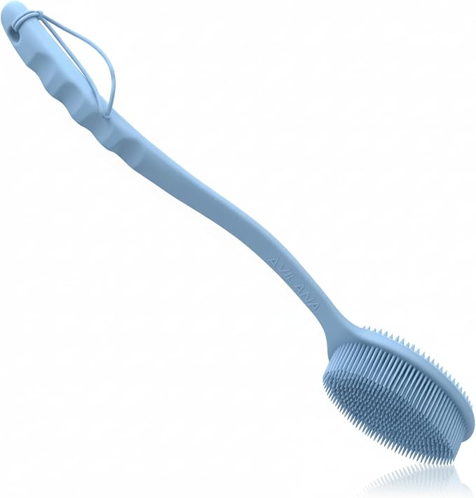Avilana Premium Back Scrubber Long Handle 19 Inch by Avilana
