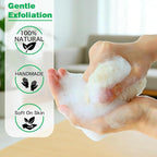 pisdoplop Natural Loofah Exfoliating Body Sponge Scrubber, 4 inch-Long Organic - Image 2