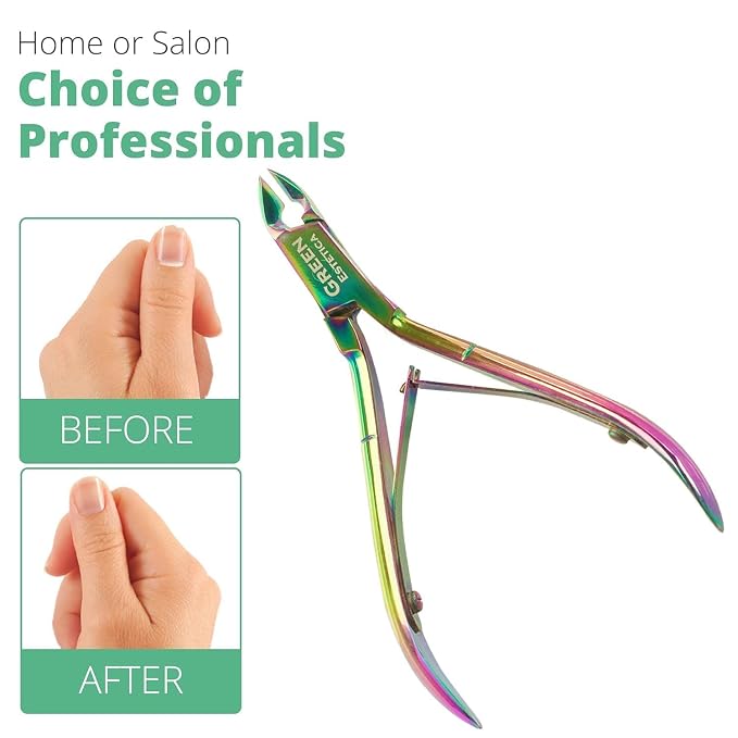 Professional Cuticle Trimmer Nail Cuticle Cutter Stainless Steel Cuticle Nippers - Image 5