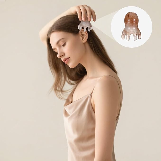 2 Pcs Octopus Head Massage Comb, Scalp Massage Tool - Image 5