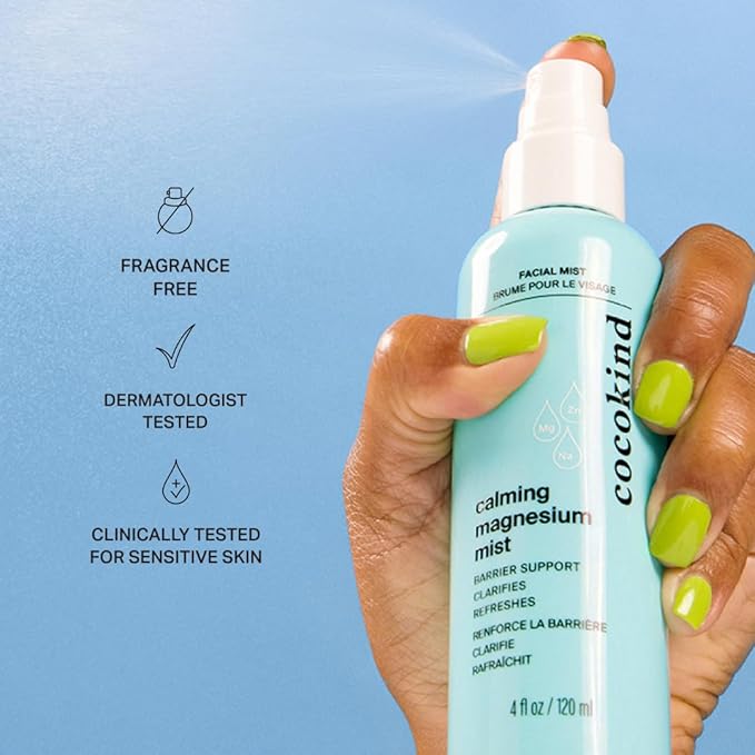 Cocokind Calming Magnesium Mist, Hydrating Facial Spray to Reduce Visible - Image 3