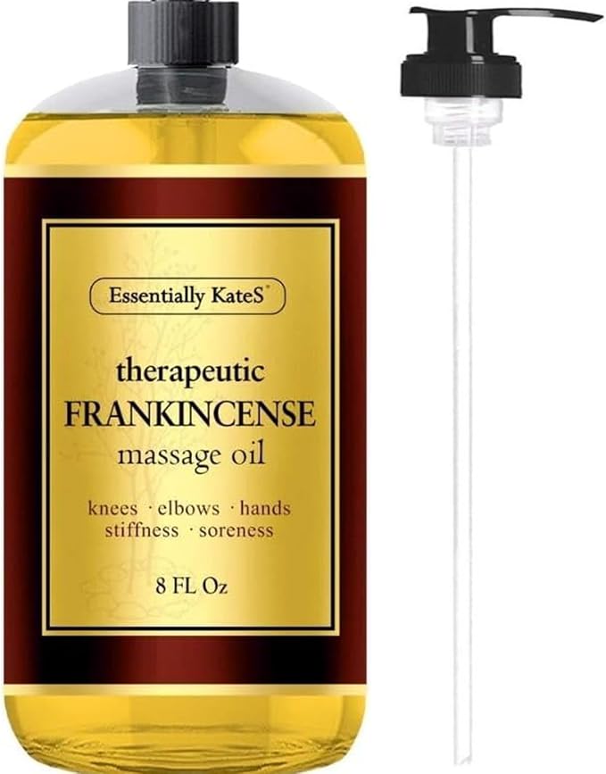 Essentially KateS Frankincense Massage Oil 8 Fl Oz by EssentiallyKateS