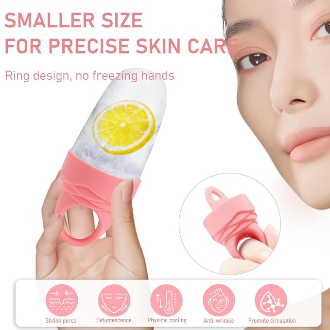 3 Pcs Facial Ice Roller Silicone Mold Reusable - Image 3