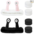Snail Face Wash Headband Skincare & Wrist Bands by Unknown