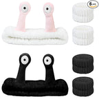 Snail Face Wash Headband Skincare & Wrist Bands by Unknown