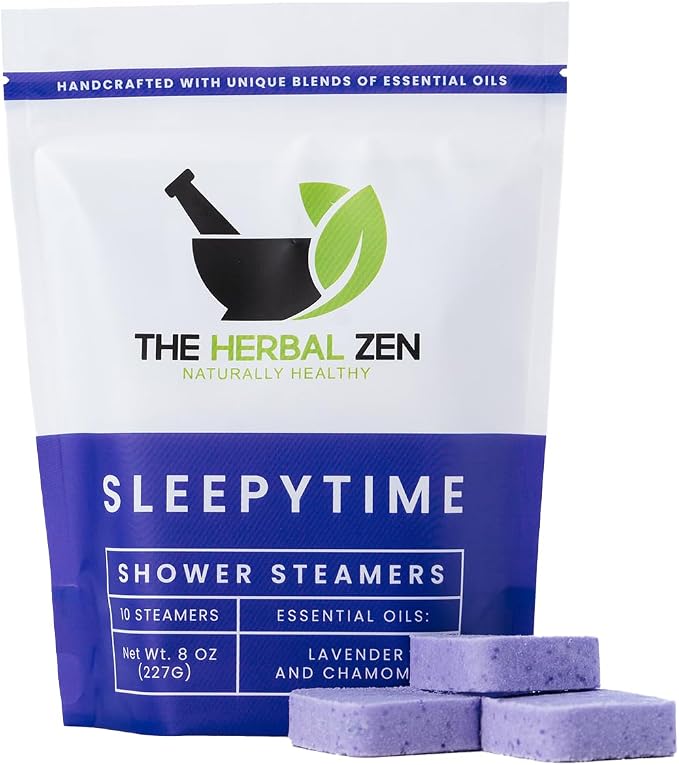 Sleepytime Lavender Shower Steamers Aromatherapy 10 Pack by TheHerbalZen