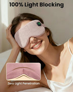 Cordless Heated Eye Mask with 1500mAh Large Battery, 4 Heat Levels & 100% - Image 6