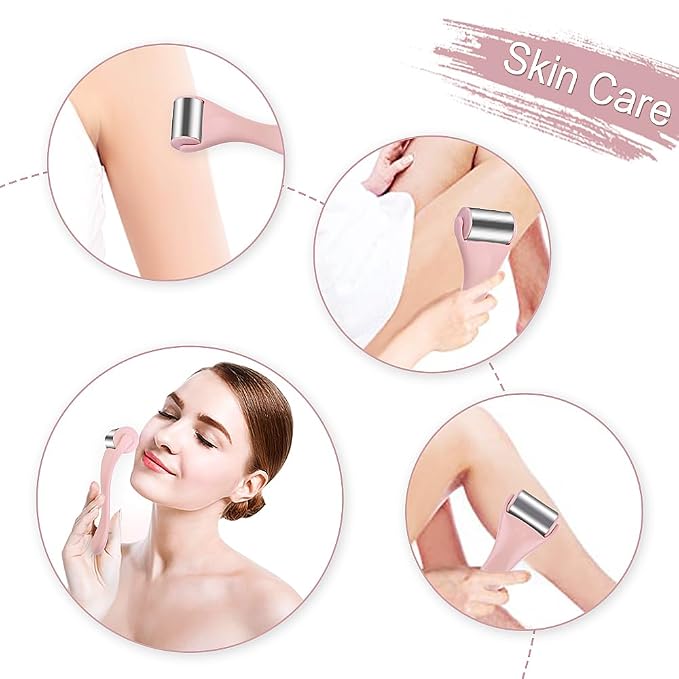 MAANGE Ice Roller for Face 1 Piece Stainless Steel Facial Roller Ice Face - Image 6