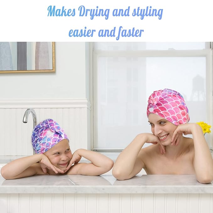 ELLEWIN Microfiber Hair Towel Wrap - Image 6
