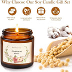 Scented Candles Set for Women Gifts, Soy Wax Candle 10 Pack, Long Lasting - Image 2