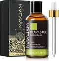 Clary Sage Essential Oil with Glass Dropper by MAYJAM