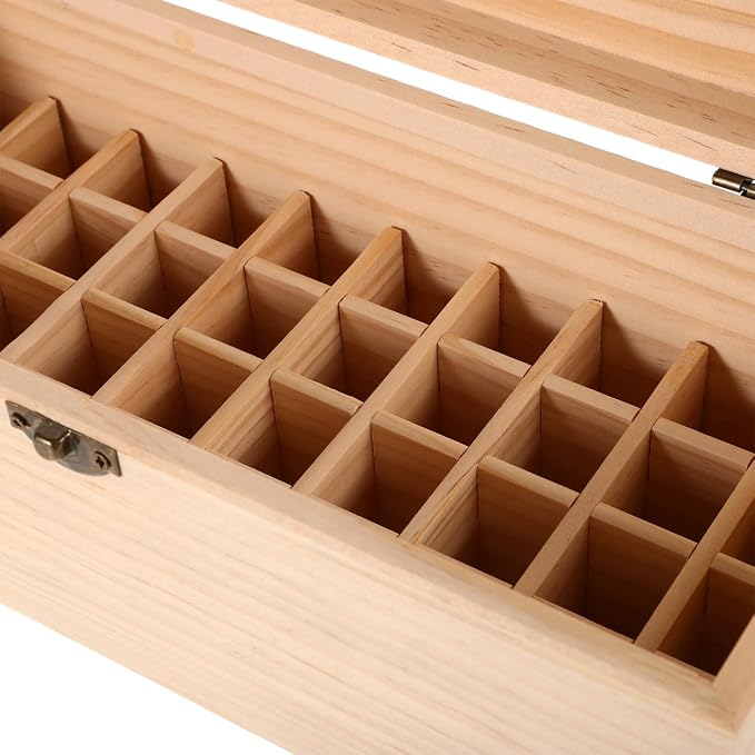 Healeved Essential Oil Storage Box Wooden Organizer - Image 7