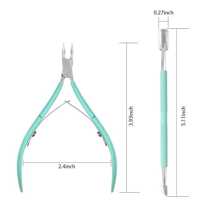 Ejiubas Cuticle Trimmer with Cuticle Pusher Cuticle Nipper Professional Grade - Image 7