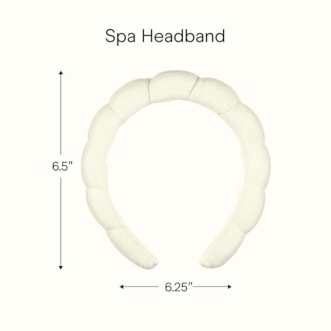 Conair Spa Makeup and Face Washing Headband, Ultra-Absorbent Microfiber - Image 6